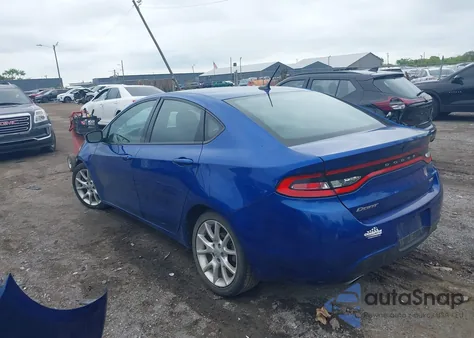 2013 Dodge Dart Sxt из США, поврежденный, VIN 1C3CDFBA2DD292912